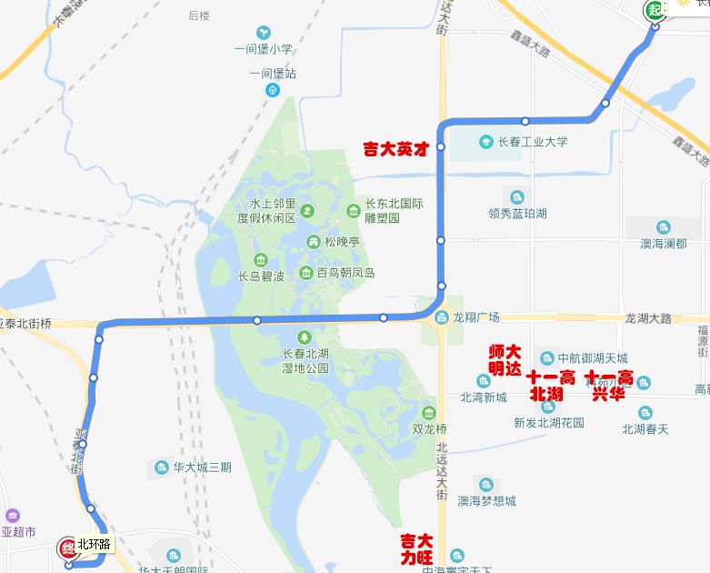 長(zhǎng)春北湖規(guī)劃圖，揭示未來(lái)城市的宏偉藍(lán)圖