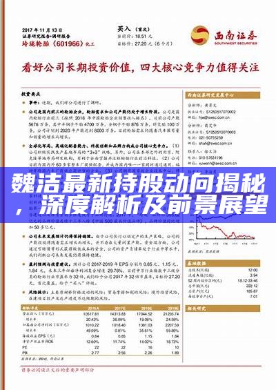 魏潔最新持股動(dòng)向，聚焦投資領(lǐng)域，引領(lǐng)時(shí)代潮流新篇章